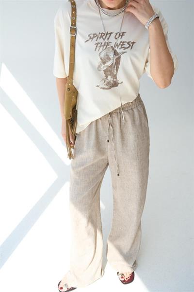 Dokuma Pantolon - Camel