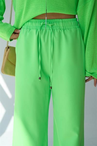 Dokuma Pantolon - Fıstık Yeşili