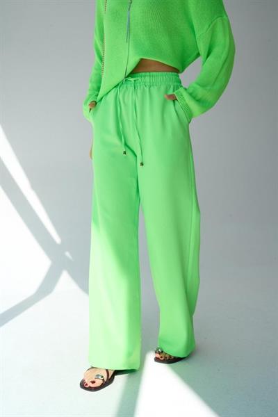 Dokuma Pantolon - Fıstık Yeşili