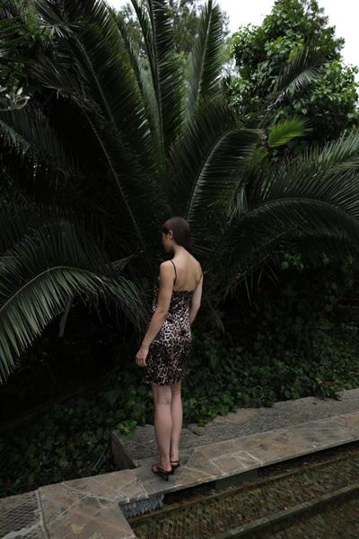 ELBİSE - Leopar Desen