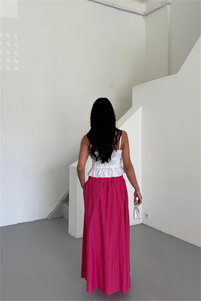 ETEK ŞANEL BOY SOFT KUMAŞ - Fuşya