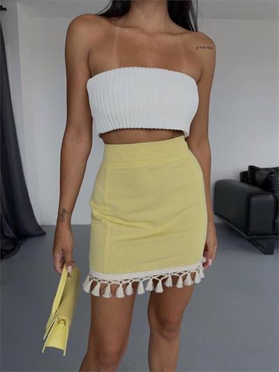 ETEKUCU PÜSKÜL ETEK - Sarı