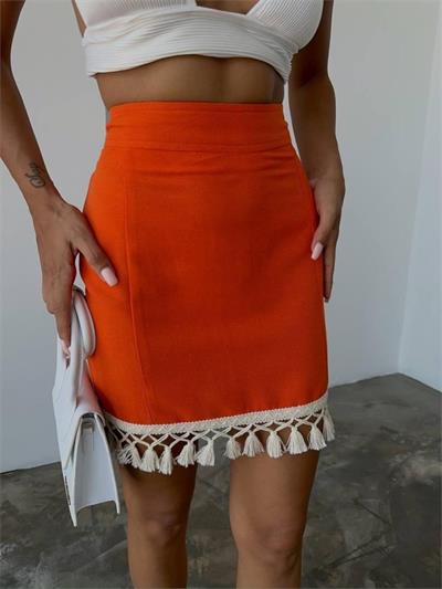 ETEKUCU PÜSKÜL ETEK - Turuncu