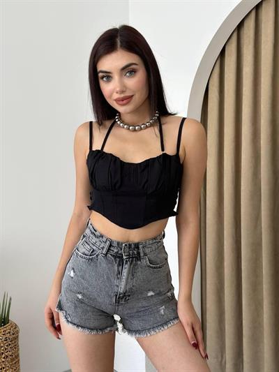 Elix Askılı Büstiyer Crop