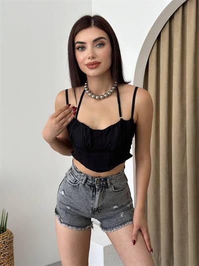 Elix Askılı Büstiyer Crop