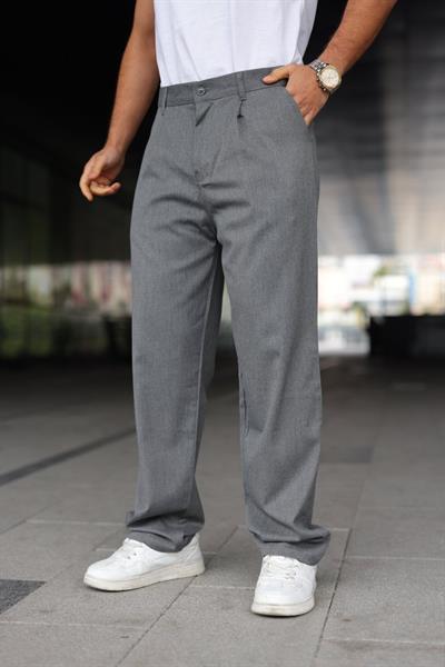 Erkek Beli Lastikli Baggy Pantolon