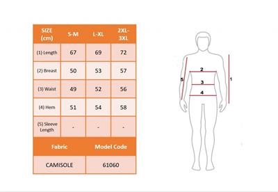 Erkek Bisiklet Yaka Kalın Fitilli Kaşkorse Kolsuz Tişört