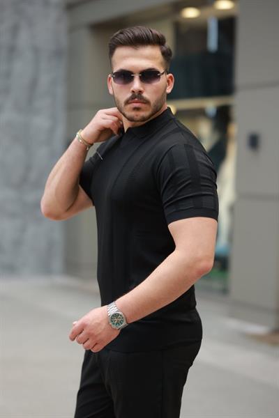 Erkek Hemşire Yaka Kısa Kollu Tişört