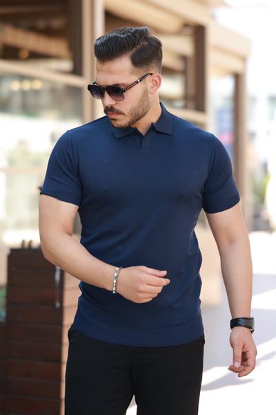 Erkek Hemşire Yaka Kısa Kollu Tişört