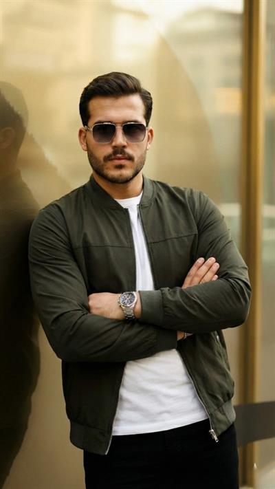 Erkek İçi Astarlı Su Geçirmez Bomber Mevsimlik Ceket - Siyah