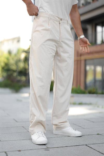 Erkek Kadife Baggy Pantolon