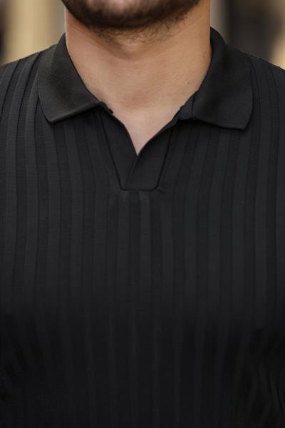 Erkek Kalın Fitilli Uzun Kollu Triko