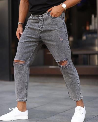 Erkek Kar Yıkama Boyfriend Jean