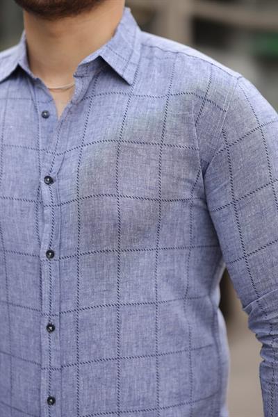 Erkek Kare Desenli Gömlek