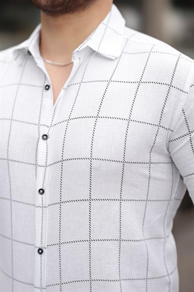 Erkek Kare Desenli Gömlek