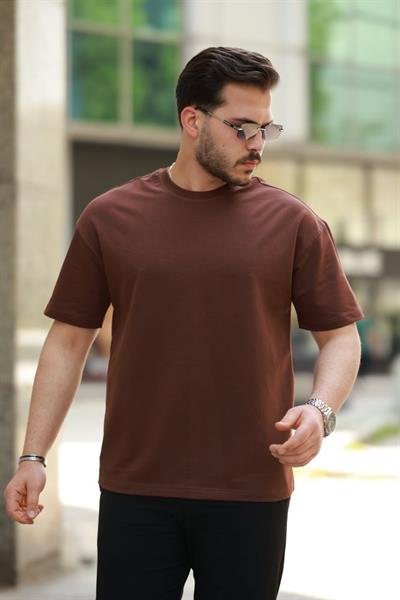 Erkek Kısa Kollu Basic Oversize Tshirt