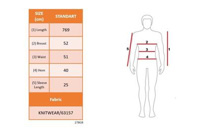 Erkek Kısa Kollu Bisiklet Yaka Triko Tişört