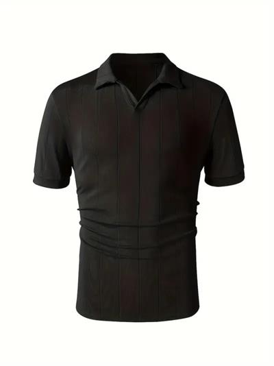 Erkek Kısa Kollu Polo Yakalı Triko Tshirt