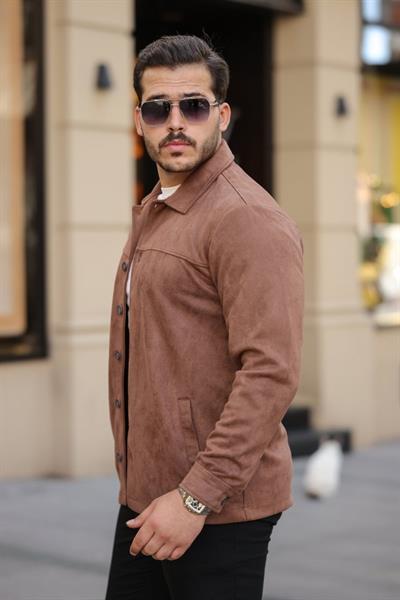 Erkek Süet Ceket Gömlek