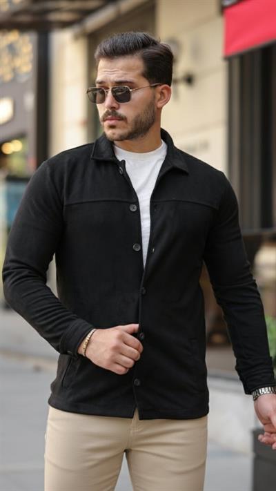 Erkek Süet Ceket Gömlek
