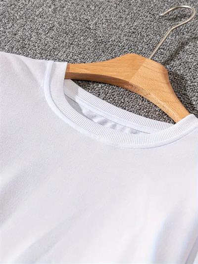 Erkek Uzun Kollu Baskı Detaylı Iki Iplik Sweat