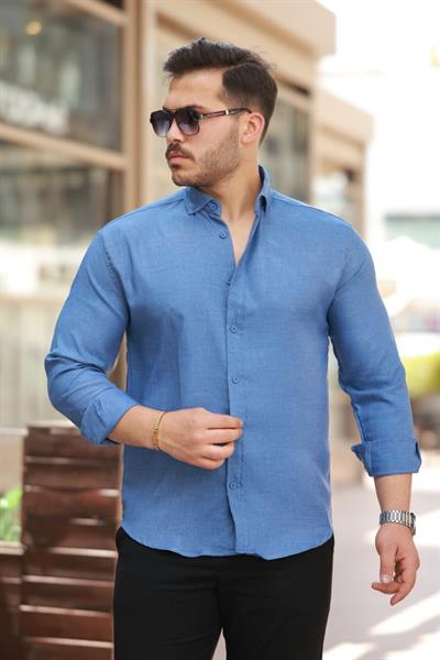 Erkek Uzun Kollu Gömlek