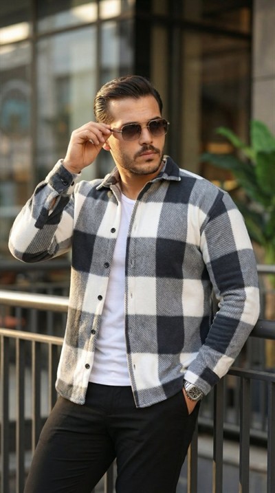 Erkek Uzun Kollu Polar Gömlek