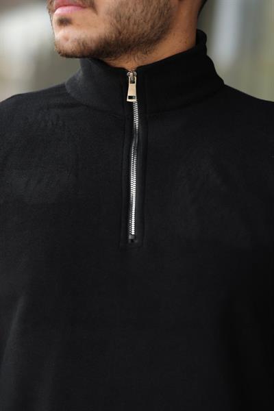 Erkek Zip Yaka Polar Sweat