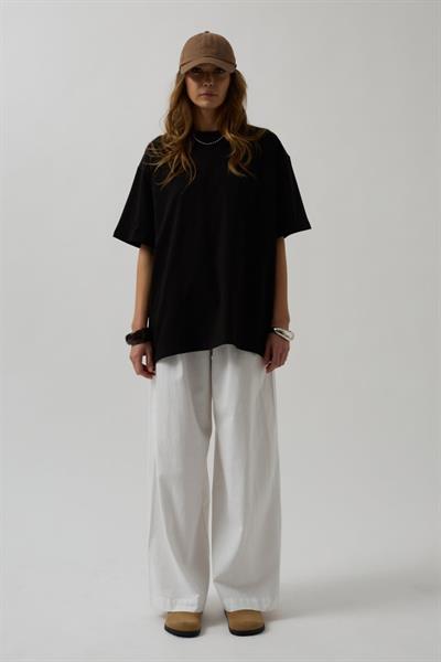 Etek Ucu Baskili Tshirt