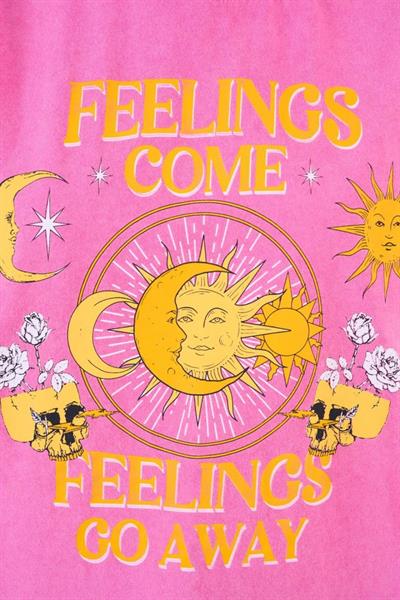 FEELİNGS T-shirt - Fuşya