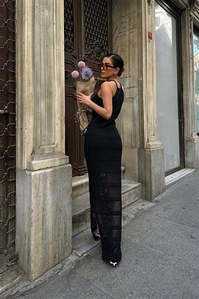 Fabiana Ajurlu Halter Yaka Elbise 2721-01