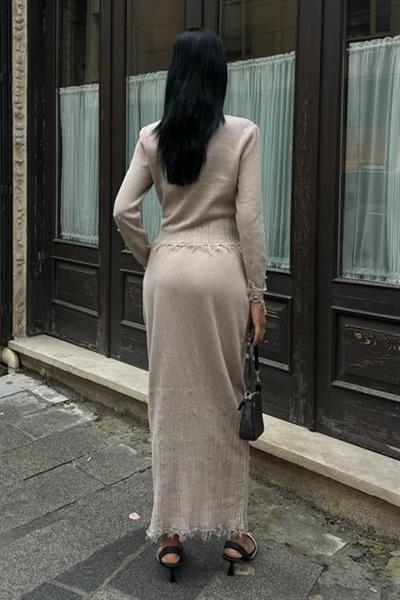 Ferry İnci Detaylı Üçlü Takım 9879