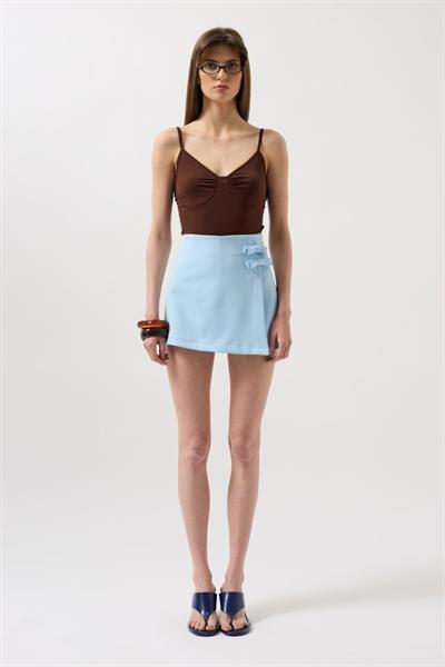 Fiyonk Detay Mini Etek