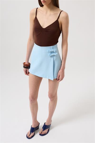 Fiyonk Detay Mini Etek