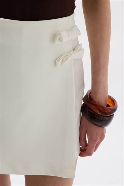 Fiyonk Detay Mini Etek