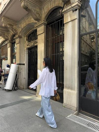 GÜLLÜ GÖMLEK - Beyaz