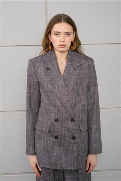 Gaelle Oversize Tuşe Ceket 6100-08