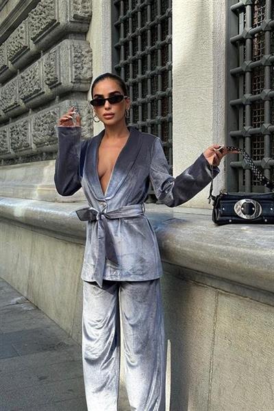 Gaitlin Oversize Kadife Takım 9897