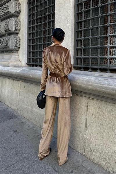Gaitlin Oversize Kadife Takım 9897