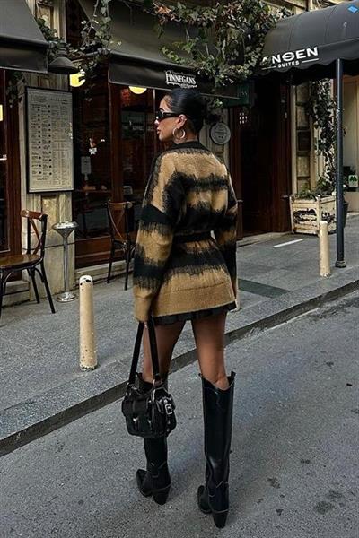 Geçiş Detaylı Şardonlu Kazak 1346