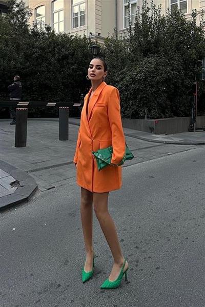 Georgina Blazer Elbise 2200-06