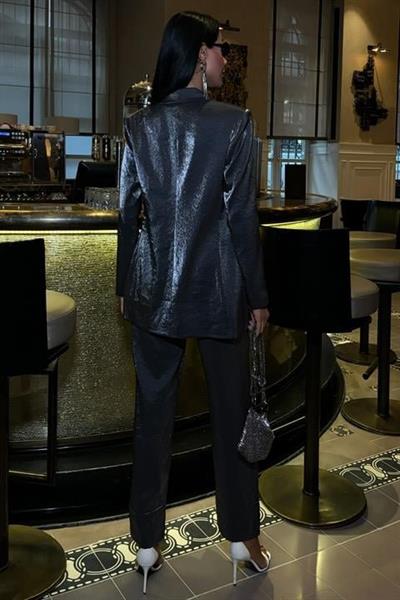 Gisella Parlak Saten Takım 9851