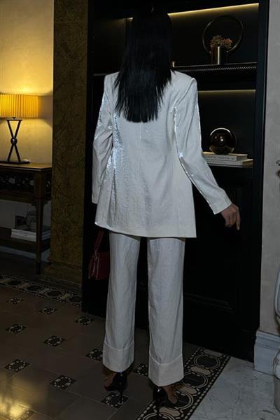 Gisella Parlak Saten Takım 9851