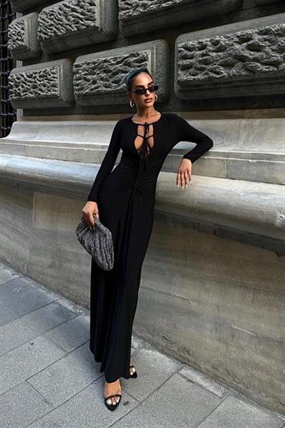 Gladys Uzun Sandy Elbise 2810