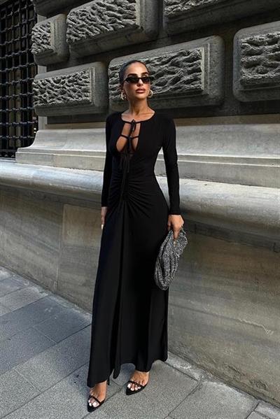 Gladys Uzun Sandy Elbise 2810