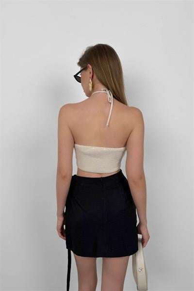 Göğüs Dekolteli Dokulu Bra