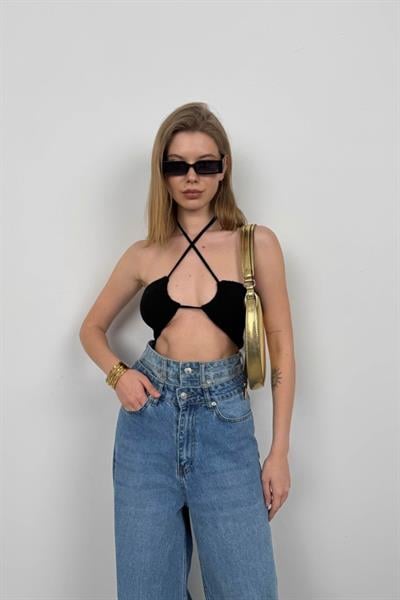 Göğüs Dekolteli Dokulu Bra