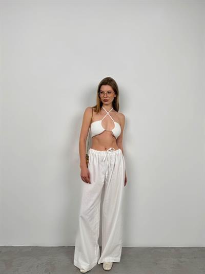 Göğüs Dekolteli Dokulu Bra