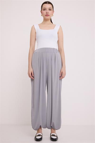 Gri Şalvar Pantolon 6659