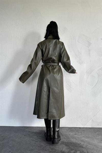 Haki Reglan Kol Trençkot